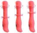 Beau coeur Oryvia Slide Ring V - wibrujący masażer z pierścieniem, 18,4 cm