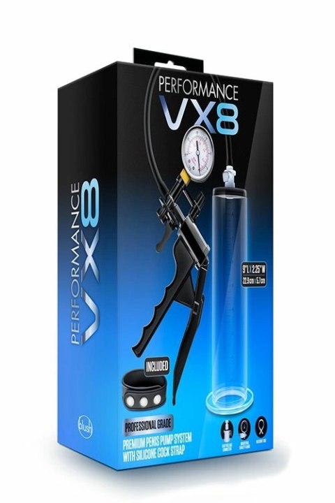 Blush Novelties VX8 Premium system prożniowy do ćwiczeń - czarny