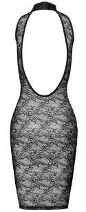 Cottelli LINGERIE Lace Dress L czarna sukienka koronkowa bez rękawow