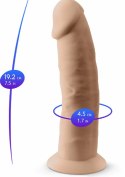 Silex-D Model 2 7.5" silikonowy anatomiczny z przyssawką, termoaktywny