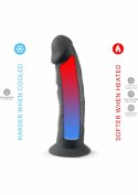 Silex-D Model 2 7.5" silikonowy anatomiczny z przyssawką, termoaktywny