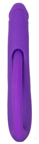 Sweet Smile Rabbit Vibe model G-Spot/Ana, silikonowy, 23 cm, fioletowy