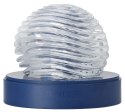 Tenga GEO AQUA - Przezroczysta maszyna intymna z falistą teksturą, 10,8 cm