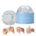 Tenga GEO GLACIER - transparentna maszyna intymna, elastyczna struktura