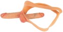 You2Toys Double Penis Thong - podwojny system intymny z Liquid Silicone