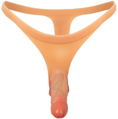 You2Toys Double Penis Thong - podwojny system intymny z Liquid Silicone
