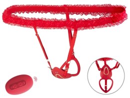 You2Toys Strap-On Lay-On Vibe zestaw z pilotem, silikon, czarny