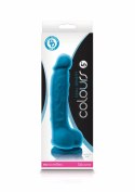 NS Novelties Colours Dual Density 5 inch silikonowy model z przyssawką, dwuwarstwowy