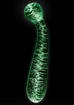 NS Novelties FireFly Glass G-Spot Glow szklany model świecący w ciemności