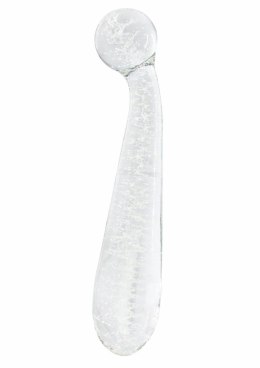 NS Novelties FireFly Glass G-Spot Glow szklany model świecący w ciemności