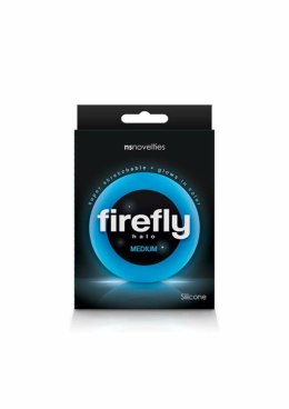 NS Novelties Firefly Halo 55 mm Medium - silikonowy pierścień świecący w ciemności