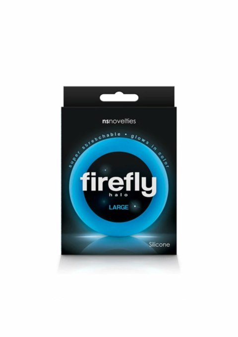 NS Novelties Firefly Halo Large 60 mm - silikonowy pierścień świecący w ciemności