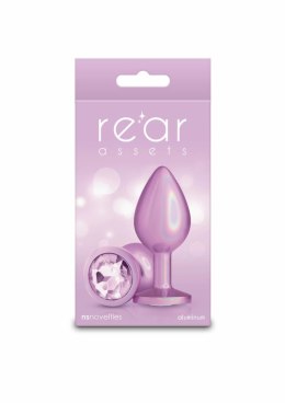 NS Novelties Iridescent Pink Medium aluminiowy korek anatomiczny średni rożowy