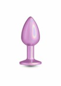 NS Novelties Iridescent Pink Small aluminiowy korek anatomiczny lekki chromowany