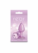 NS Novelties Iridescent Pink Small aluminiowy korek anatomiczny lekki chromowany