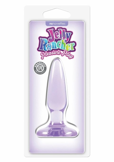 NS Novelties Jelly Rancher Pleasure Plug Mini - kolorowy model silikonowy, mały rozmiar