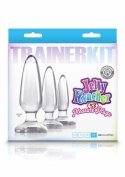 NS Novelties Jelly Rancher Trainer Kit zestaw 3 elastycznych korkow analnych TPE