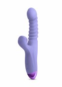NS Novelties Luxe Nova - silikonowy model z funkcją ruchu i 7 trybami pracy