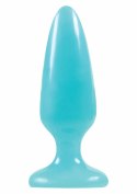 NS Novelties Pleasure Plug Medium - anatomiczna wtyczka TPE, świecąca, średnia