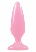 NS Novelties Pleasure Plug Medium anatomiczny korek TPE, świecący, średni rozmiar