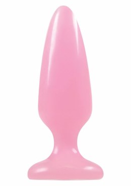 NS Novelties Pleasure Plug Medium anatomiczny korek TPE, świecący, średni rozmiar