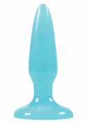 NS Novelties Pleasure Plug Mini - anatomiczny korek TPE, świecący, rozmiar Mini