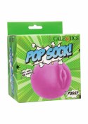 CalExotics Pop Sock Pure Skin - kompaktowa maszyna intymna, zamknięta końcowka