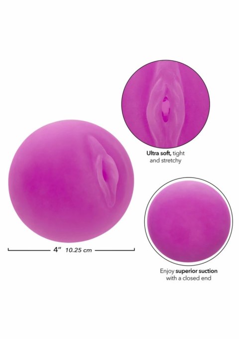 CalExotics Pop Sock Pure Skin - kompaktowa maszyna intymna, zamknięta końcowka