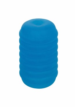 CalExotics Pop Sock Ribbed - elastyczna maszyna intymna z żebrowaną teksturą
