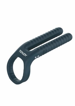 Fushion Vibrating Couple Ring - pierścień wibrujący dla par, silikonowy
