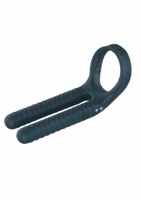 Fushion Vibrating Couple Ring - pierścień wibrujący dla par, silikonowy