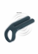 Fushion Vibrating Couple Ring - pierścień wibrujący dla par, silikonowy