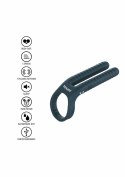 Fushion Vibrating Couple Ring - pierścień wibrujący dla par, silikonowy