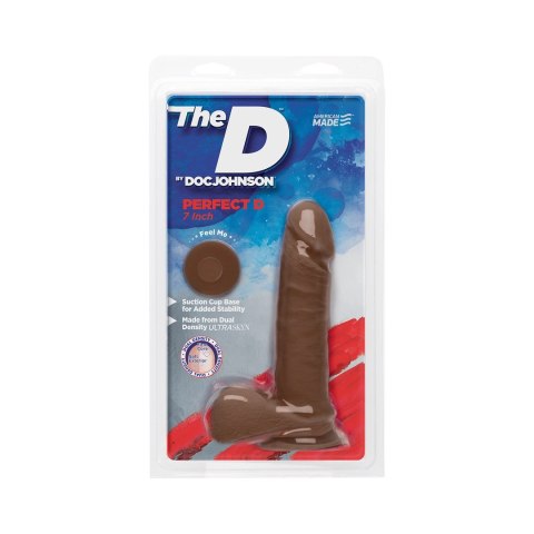 Doc Johnson Perfect D 18 cm ULTRASKYN model z przyssawką beżowy Doc Johnson Perfect D 18 cm ULTRASKYN model z przyssawką beżowy