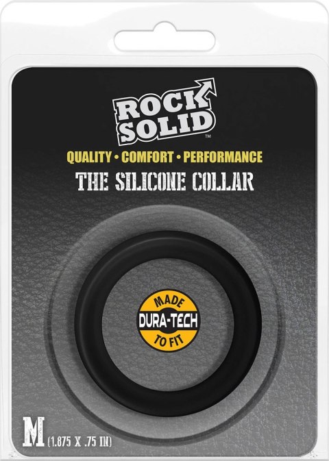 Doc Johnson Rock Solid Collar Średni silikonowy pierścień komfortowy Doc Johnson Rock Solid Collar Średni silikonowy pierścień komfortowy