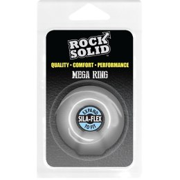 Doc Johnson Rock Solid Mega - elastyczny pierścień anatomiczny z pokrętłem