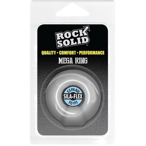 Doc Johnson Rock Solid Mega - elastyczny pierścień anatomiczny z pokrętłem Doc Johnson Rock Solid Mega - elastyczny pierścień anatomiczny z pokrętłem