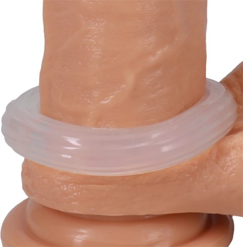 Doc Johnson Rock Solid Ribbed silikonowy pierścień z prążkowaną fakturą Doc Johnson Rock Solid Ribbed silikonowy pierścień z prążkowaną fakturą