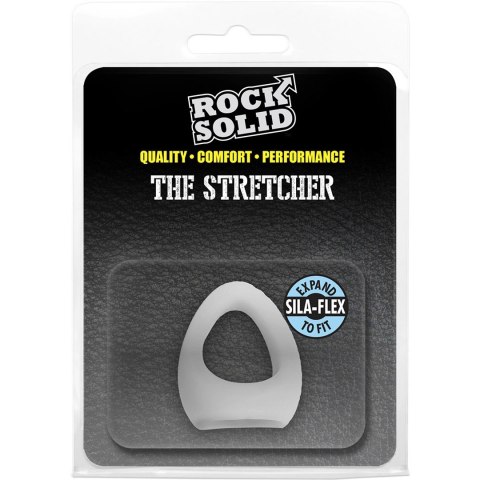 Doc Johnson Rock Solid The Stretcher - dwufunkcyjny pierścień silikonowy Doc Johnson Rock Solid The Stretcher - dwufunkcyjny pierścień silikonowy