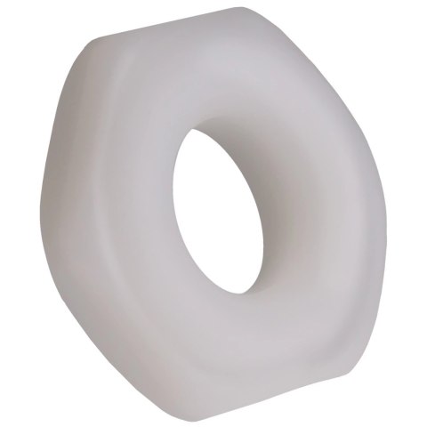 Doc Johnson Rock Solid silikonowy pierścień anatomiczny śrubowy czarny Doc Johnson Rock Solid silikonowy pierścień anatomiczny śrubowy czarny