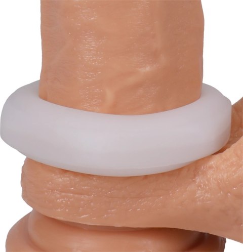 Doc Johnson Rock Solid silikonowy pierścień anatomiczny śrubowy czarny Doc Johnson Rock Solid silikonowy pierścień anatomiczny śrubowy czarny