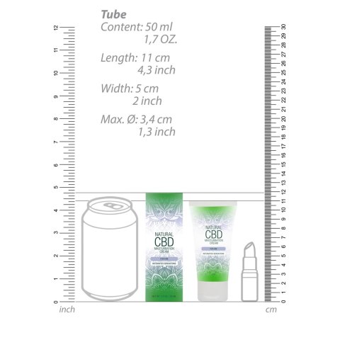 Pharmquests Shots Naturalny krem łagodzący CBD dla mężczyzn 50 ml Pharmquests Shots Naturalny krem łagodzący CBD dla mężczyzn 50 ml