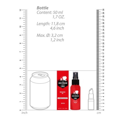 Pharmquests Shots Olejek do Masażu CBD 50 ml - Naturalny Składnik Pharmquests Shots Olejek do Masażu CBD 50 ml - Naturalny Składnik