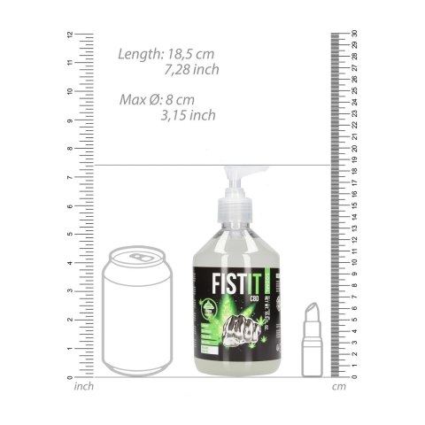 Shots Fist It CBD Lubrykant wodny 500 ml z pompką, testowany Shots Fist It CBD Lubrykant wodny 500 ml z pompką, testowany