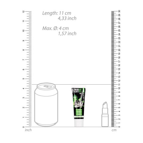 Shots Fist It Lubrykant wodny z CBD 25 ml, beztłuszczowy, neutralny Shots Fist It Lubrykant wodny z CBD 25 ml, beztłuszczowy, neutralny