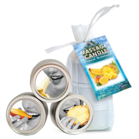 Earthly Body Świeca do masażu 3w1 Mango Ananas Banan 180g Earthly Body Świeca do masażu 3w1 Mango Ananas Banan 180g