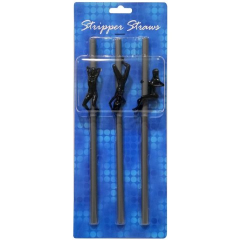 Kheper Games Słomki imprezowe srebrne z figurkami tancerek 3 szt. Kheper Games Słomki imprezowe srebrne z figurkami tancerek 3 szt.