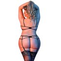 Magic Silk Exposed Komplet bielizny 3-częściowy L/XL czarny