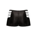 Male Power Cage Matte spodenki intymne XL czarne z wycięciami