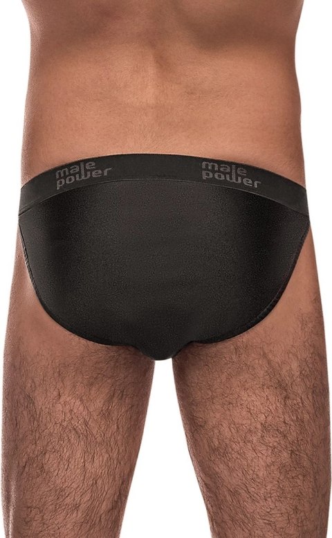 Male Power Grip S majtki z odpinaną kieszenią, czarne, elastyczne Male Power Grip S majtki z odpinaną kieszenią, czarne, elastyczne